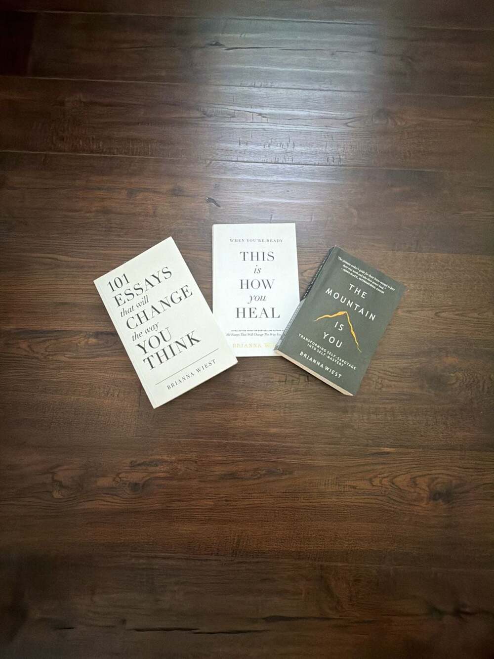 Brianna Wiest Book Bundle Set of 3 101 Essays The Mountain Is You